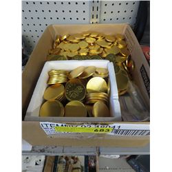 Large box of chocolate coins - Canada logo