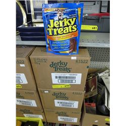 5 Cases of  Jerky Treats for dogs - bacon flavour