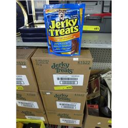 5 Cases of  Jerky Treats for dogs - bacon flavour