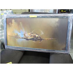 Framed print: "Spitfire" by Barrie Clark