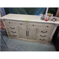Large French Provincial Style Dresser with Mirror