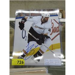 Autographed photo of Todd Bertuzzi