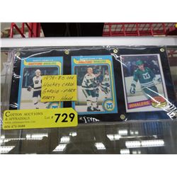1979/80 O-Pee-Chee hockey cards - Hartford Whalers
