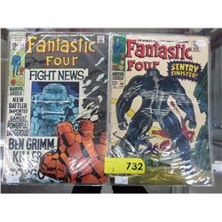 2 Marvel Fantastic Four comics