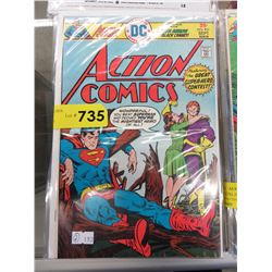 11 Collector comics w/ "1975 Action Superman"