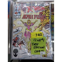 12 -  #1 first issue comics