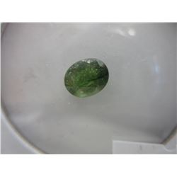 2.05 oval cut rare Green Sapphire gemstone