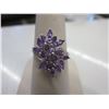 Image 1 : Amethyst & Diamond cocktail ring