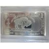 Image 1 : 1 oz. Buffalo bar - Silver Clad