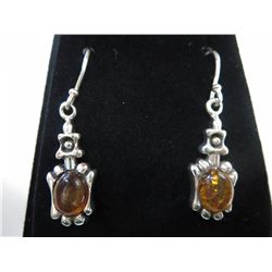 Brand New  Baltic Amber French Hook Earrings