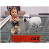 Image 1 : Goebel figurine & a glazed ceramic Beswick sheep