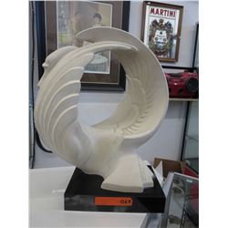 Austin Productions 1989 swan sculpture