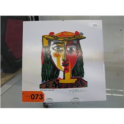 Succession Picasso ceramic art tile