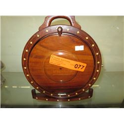 Vintage inlaid pastry cooling stand