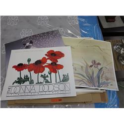 Approx. 40 unframed prints
