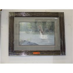 Framed print: "Eagle" by Don Le Leger