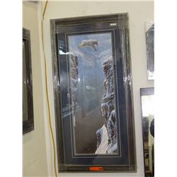 Framed print: "Leap of Faith" by Patrick Lunquist