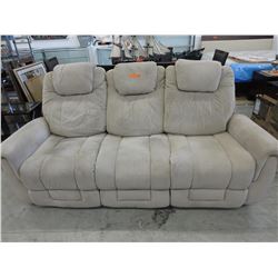 Upholstered Recliner Sofa
