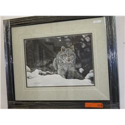 Framed print: "The Chase" by Charles Frace