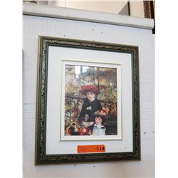 Framed print of a mother & child