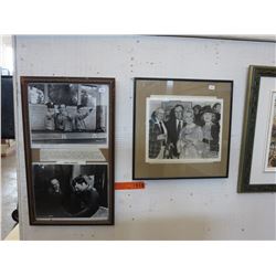 3 Framed photos