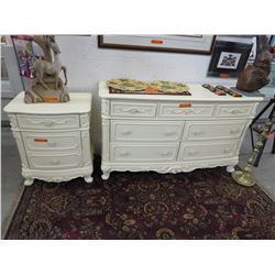 NEW - French Provincial Style Dresser & Nightstand