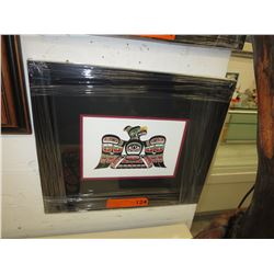 Framed Richard Shorty print "Thunderbird"