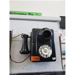 Rare vintage Bakelite case dial telephone
