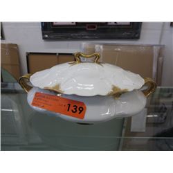 Antique Haviland Limoges porcelain tureen