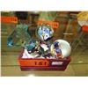 Image 1 : 3 Glass topped wine stoppers
