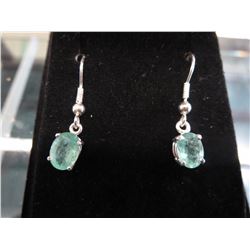 New South American Emerald Earrings