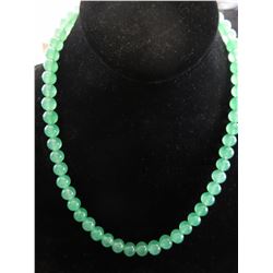 Jade necklace - Hand Tied