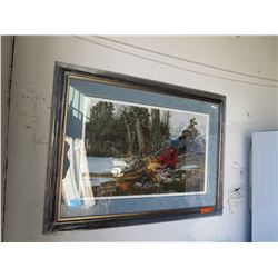 Framed print: "Return to Camp" by Paul Calle