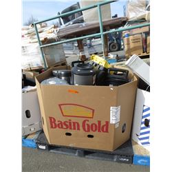 Skid of tools & household items