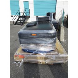 Skid of misc. furniture & furniture parts
