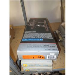 3 TV wall mounts for 24 - 36" TVs