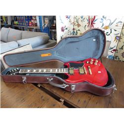 Levi electric guitar with fitted case