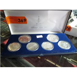 Set of 1980 Moscow Olympic silver coin set
