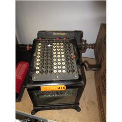 Vintage Burroughs adding machine