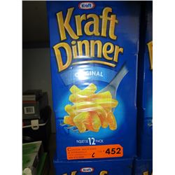 6 Cases of Kraft Dinner original