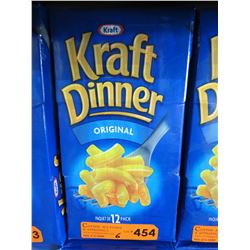 6 Cases of Kraft Dinner original