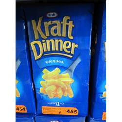 6 Cases of Kraft Dinner original