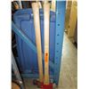 Image 1 : 2 New axes with wood handles