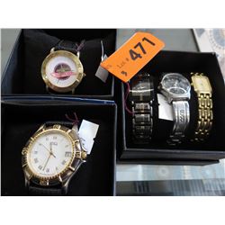 5 Used watches - all running