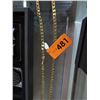 Image 2 : Gold plated Figaro link chain