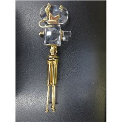 Genuine Swarovski -  Crystal movie camera