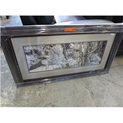Framed print: "Silence" by Janine Grende