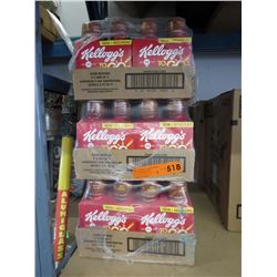 3 Cases of Kellogg's breakfast shake