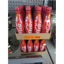 48 Metal 2010 Olympic Coca-Cola bottles