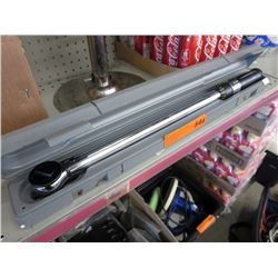 Husky torque wrench in case.